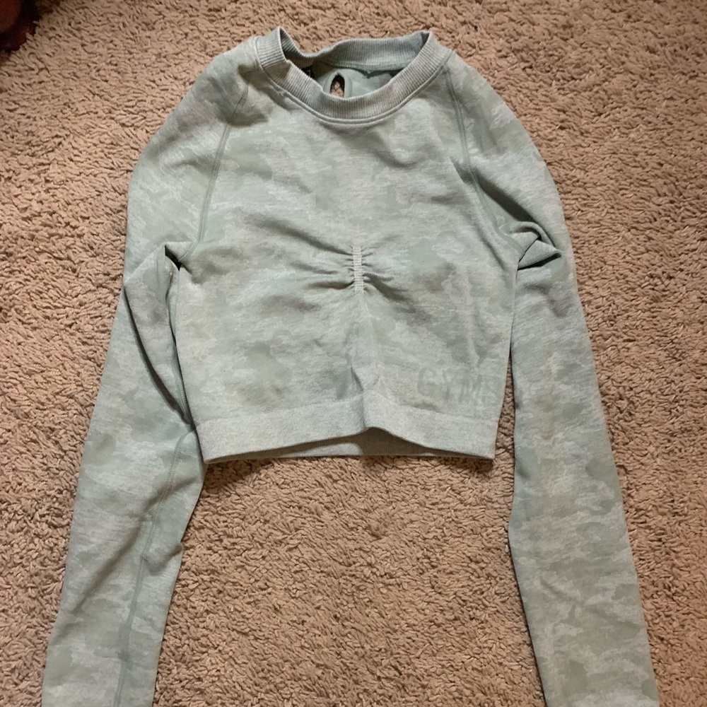 Long sleeve gymshark shirt